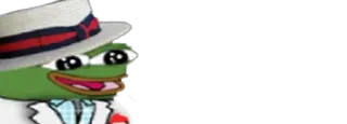 🤠 Pepe the Frog Pepe, frog, meme, internet meme, cartoon telegram sticker