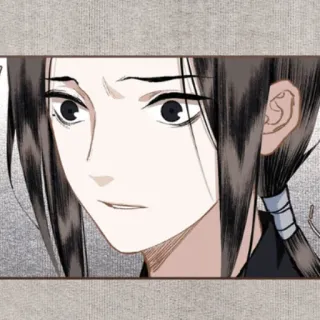 ⚫ Anime, Manga, Cartoon, Charakter, Porträt, Ausdruck telegram sticker