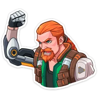 🦾 Phoenix Valorant valorant, phoenix, agent, video game, character whatsapp sticker