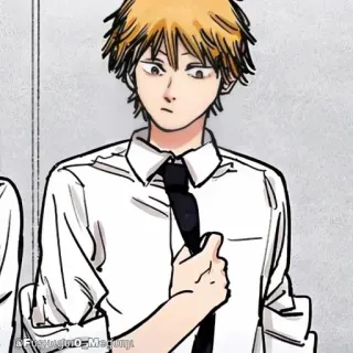 🪚 Denji Chainsaw Man Anime, Manga, Chainsaw Man, Denji telegram sticker