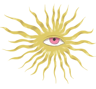👁 eye, abstract, symbol telegram sticker