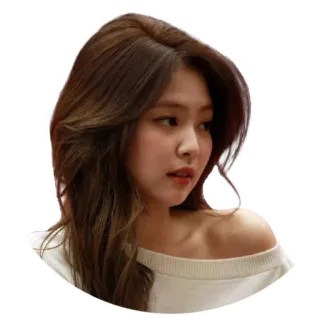 😞 Jennie kpop, 歌手, 女性, セレブ, ポートレート, ジェニ・キム, blackpink telegram sticker