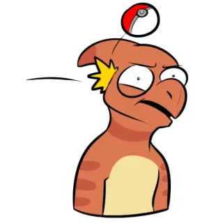 😐 pokemon, charmeleon, personagem, adesivo telegram sticker