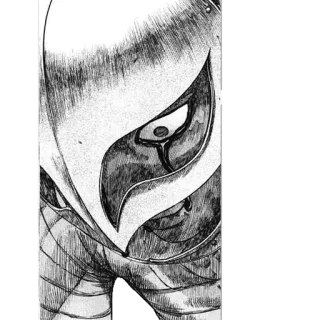 🙇‍♂️ Griffith Berserk Rüstung, Anime, Manga, Ritter, Helm telegram sticker