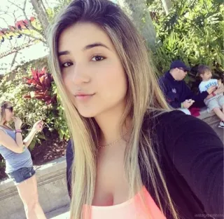 😌 selfie, woman, outdoors, portrait telegram sticker
