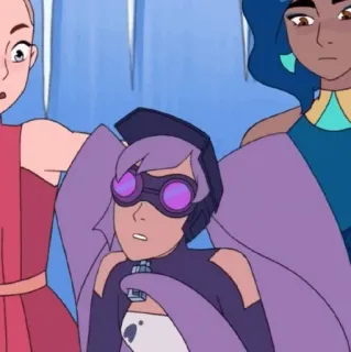 🛠 Entrapta She-Ra and the Princesses of Power cartoon, animation, sci-fi, She-Ra, princess, Entrapta telegram sticker