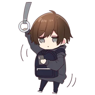 Менхера-кун 3 @nyasticks telegram stickers