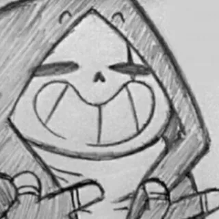 👉 Sans Undertale skeleton, hoodie, video game, cartoon telegram sticker