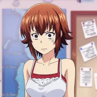 ⚓️ Anime, Personagem, Mulher, Brava, Grand Blue telegram sticker