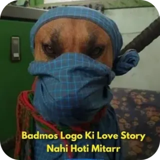 👖 Badmos Logo Ki Love Story Nahi Hoti Mitarr telegram sticker