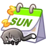 Desk Calendar by @GiftChanges telegram stickers