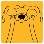 Jake Dog 🐕 @CastilosAnimatedEmojis telegram emojis 😫