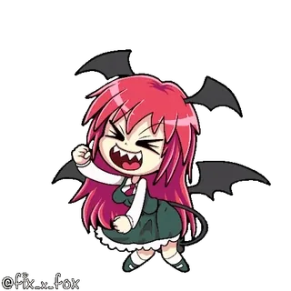 🥳 Patchouli Knowledge Touhou Project telegram sticker