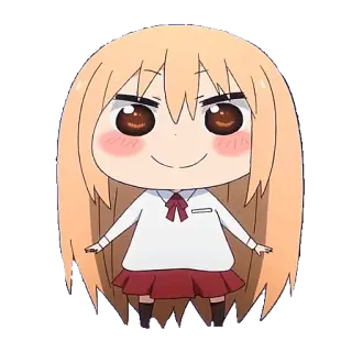 🙂 Anime, Cartone animato, Chibi, Carino, Personaggio, Illustrazione telegram sticker