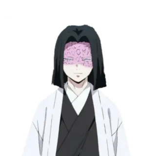 👀 Yushiro Demon Slayer Anime, Demon Slayer, Yushiro, Personaje whatsapp sticker