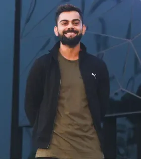 ❤️ Virat Kohli cricketer, athlete, sports, indian cricket, celebrity telegram sticker