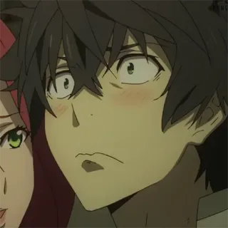 😳 Anime, Charakter, Porträt whatsapp sticker