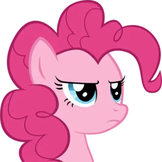 🦄 Pinkie Pie My Little Pony pinkie pie, my little pony, dibujos animados, poni, animado telegram sticker