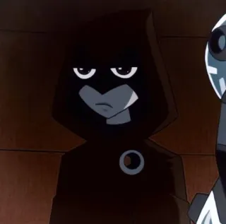 😶 Raven Teen Titans Cartone animato, Supereroe, Teen Titans, Raven telegram sticker