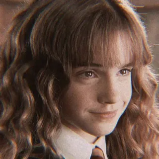 🐿 Hermione Granger Harry Potter Hermelien, Harry Potter, Emma Watson, heks, magie, student telegram sticker