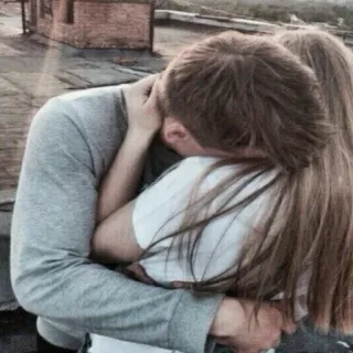 ❤ couple, amour, câlin, romance, affection, relation telegram sticker
