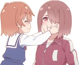 🤗 anime, child, teasing, friendship, cartoon telegram sticker