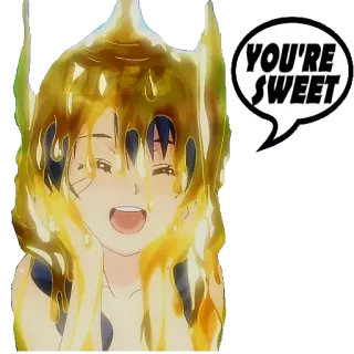 🍯 YOU'RE SWEET Anime, Dolce, Carino, Miele telegram sticker