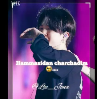 🌟 Hammasidan charchadim buồn, cảm xúc, người, khóc, biểu diễn, âm nhạc telegram sticker