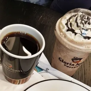 ☕ Gloria Jean's Coffee café, bebida, drink, Gloria Jean's telegram sticker