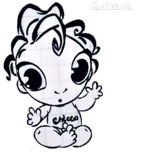 😳 Chicco Baby, Cartoon, Kind, Chicco telegram sticker
