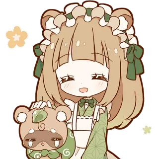 ☺️ Anime, Niedlich, Kawaii, Charakter, Illustration, Cartoon whatsapp sticker
