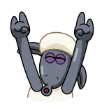 🤟 Shaun the Sheep ovelha, desenho animado, animação, animal, gesto whatsapp sticker