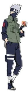 🥷 Kakashi Hatake Naruto anime, ninja, kakashi, naruto, manga telegram sticker