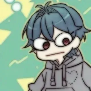 💬 Anime, Dibujo animado, Personaje, Lindo, Manga, Sticker telegram sticker