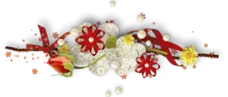🤒 flowers, floral, arrangement, decoration, design, ornament, red, white whatsapp sticker