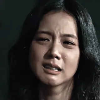 😭 女人, 哭泣, 悲伤, 肖像, 脸 whatsapp sticker