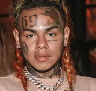 🧑‍🎤 Tekashi 6ix9ine rappeur, Tekashi69, 6ix9ine, musicien, hip hop telegram sticker