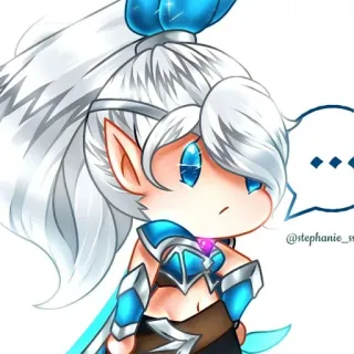 🦄 @stephanie_ss anime, cartoon, cute, chibi, character, fanart telegram sticker