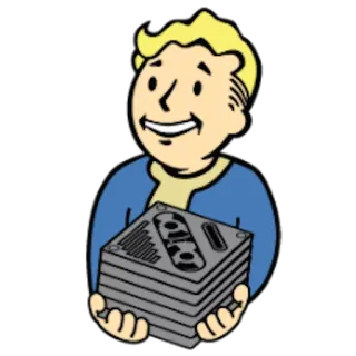 fallout telegram stickers