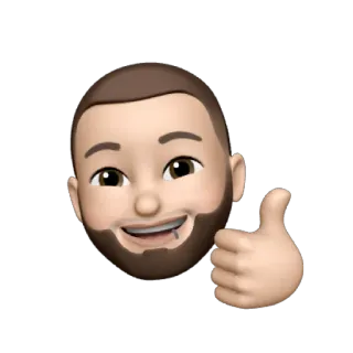 👍 Polegar para cima, Emoji, Aprovação, Gosto, Positivo, Bom whatsapp sticker