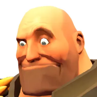 🤨 Heavy Team Fortress 2 team fortress 2, heavy, video game, personagem, meme telegram sticker
