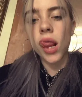 🌊 Billie Eilish บิลลี ไอลิช, นักร้อง, นักดนตรี, ป๊อปสตาร์, ศิลปิน, เพลง telegram sticker