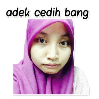 😢 adek cedih bang triste, mulher, retrato, adesivo, lenço telegram sticker
