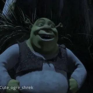 🤣 Shrek Cute_ogre_shrek Shrek, Oger, süß, Filmfigur, animiert, Oger telegram sticker
