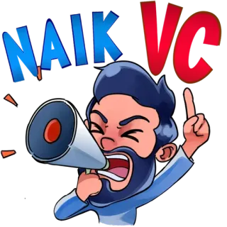 📢 NAIK VC telegram sticker