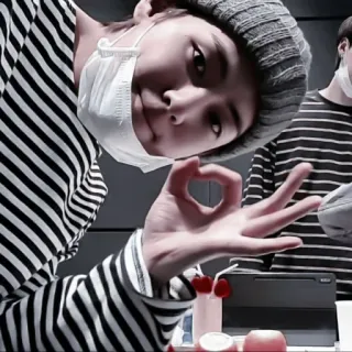 🪡 pessoa, gesto de mão, ok, retrato, kpop telegram sticker