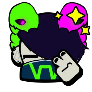 муж насти. | @brawlstars_mommy telegram stickers
