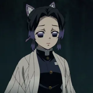 🦋 Shinobu Kocho Demon Slayer Anime, Demon Slayer, Shinobu Kocho, Papillon, Manga telegram sticker