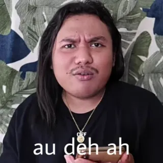 😭 au deh ah whatsapp sticker
