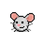 💊 老鼠, 像素画, 动物, 可爱, 卡通, 啮齿动物 telegram sticker